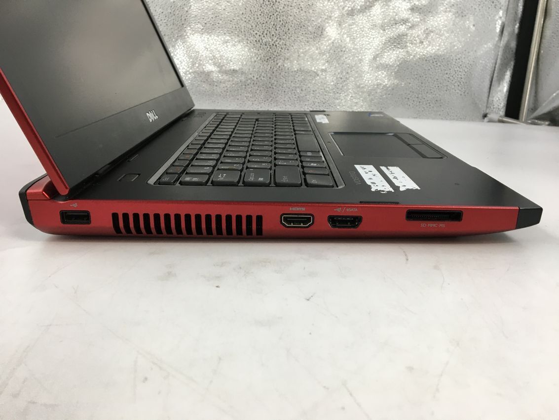 DELL/ノート/HDD 250GB/第2世代Core i3/メモリ4GB/WEBカメラ有/OS無-240405000902531_側面（左）M