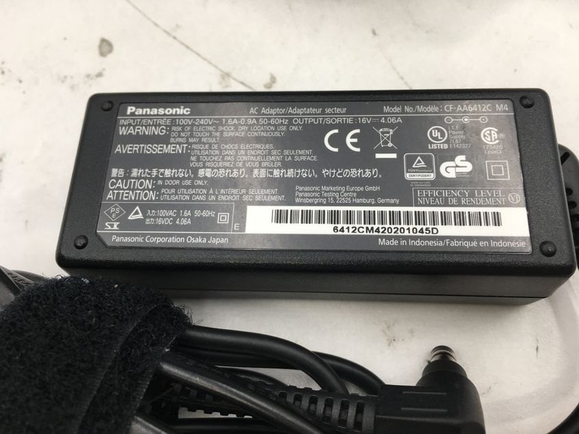 Panasonic Corporation/ノート/第6世代Core i5/メモリ4GB/WEBカメラ有/OS無-240406000905012_付属品 1