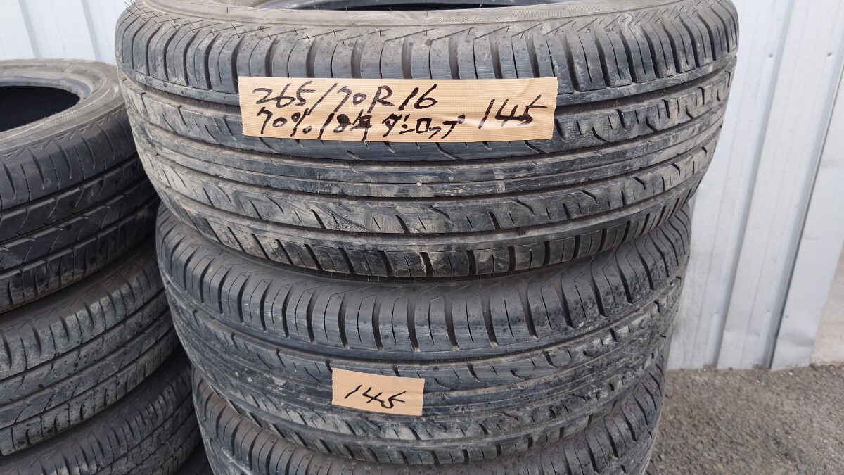 No.145 265/70R16 ４本セット！全商品格安出品中！！_画像2