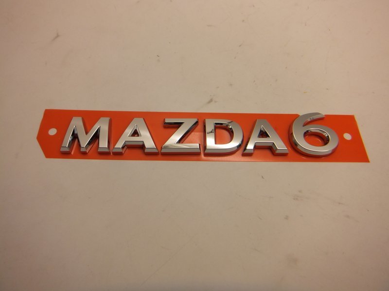 マツダ MAZDA 6 セダン 2WD リアカーネーム_画像1