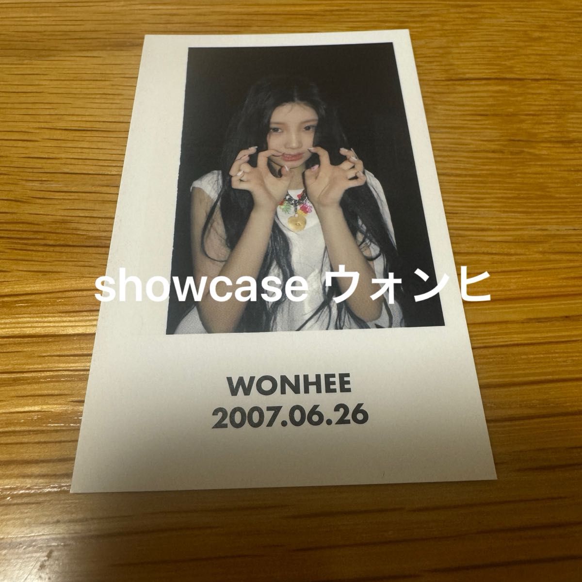 ILLIT showcase ウォンヒ アイリット ショーケース トレカ ILLIT showcase ウォンヒ アイリット ショーケース トレカ