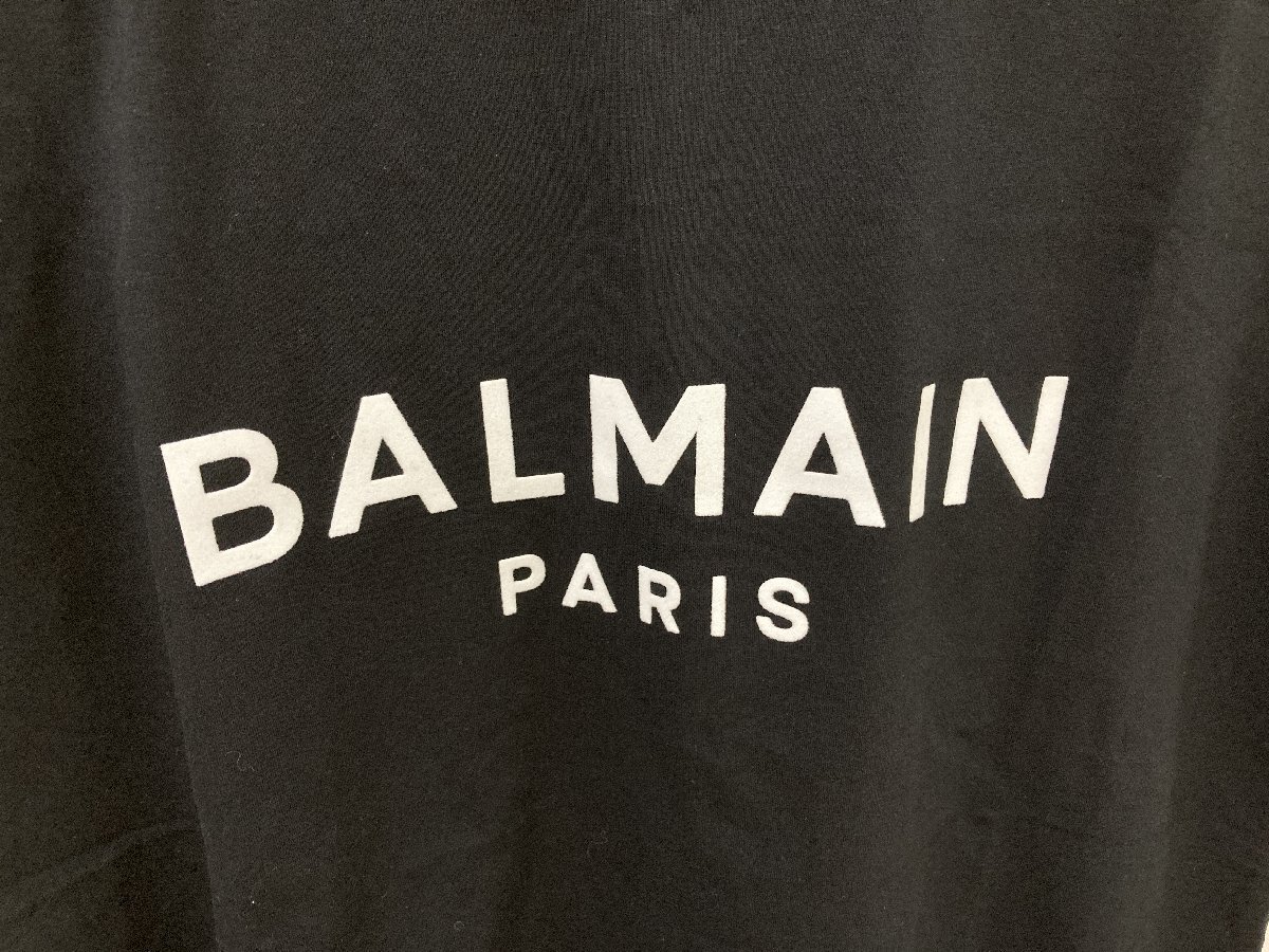BALMAIN バルマン COTTON T-shirt 半袖 Tシャツ ファッション ブラック M 中古 TN 1の画像2
