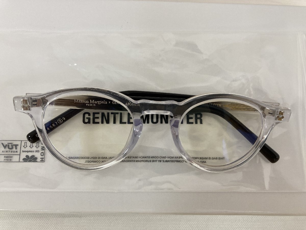 Maison Margiela×Gentle Monster MM116 C1 マルジェラ ジェントルモンスター 黒 ブラック 中古 TN 1の画像3