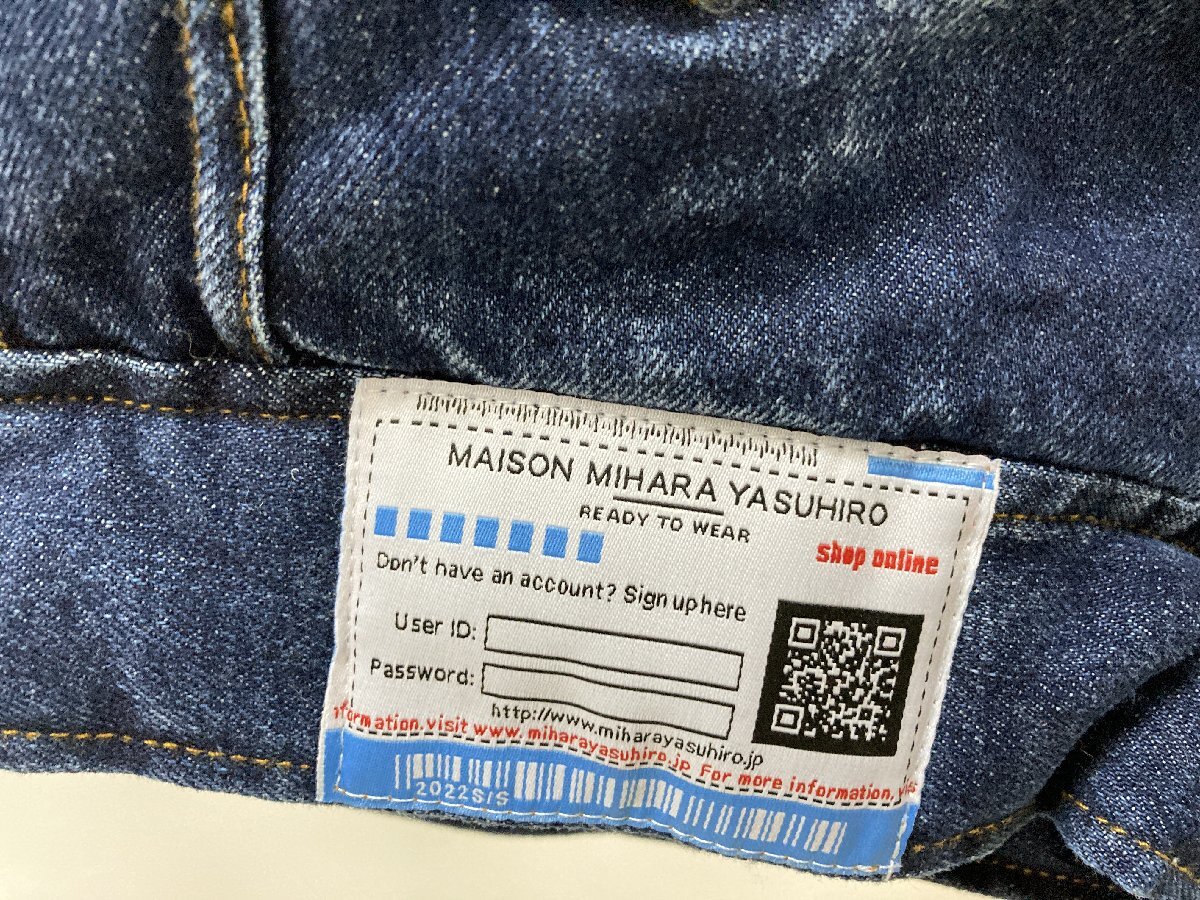 Maison MIHARA YASUHIRO メゾンミハラヤスヒロ Padded Denim Jacket JACKET メンズ アウター ジャケット 上着 中古 サイズ46 TN 1_画像7