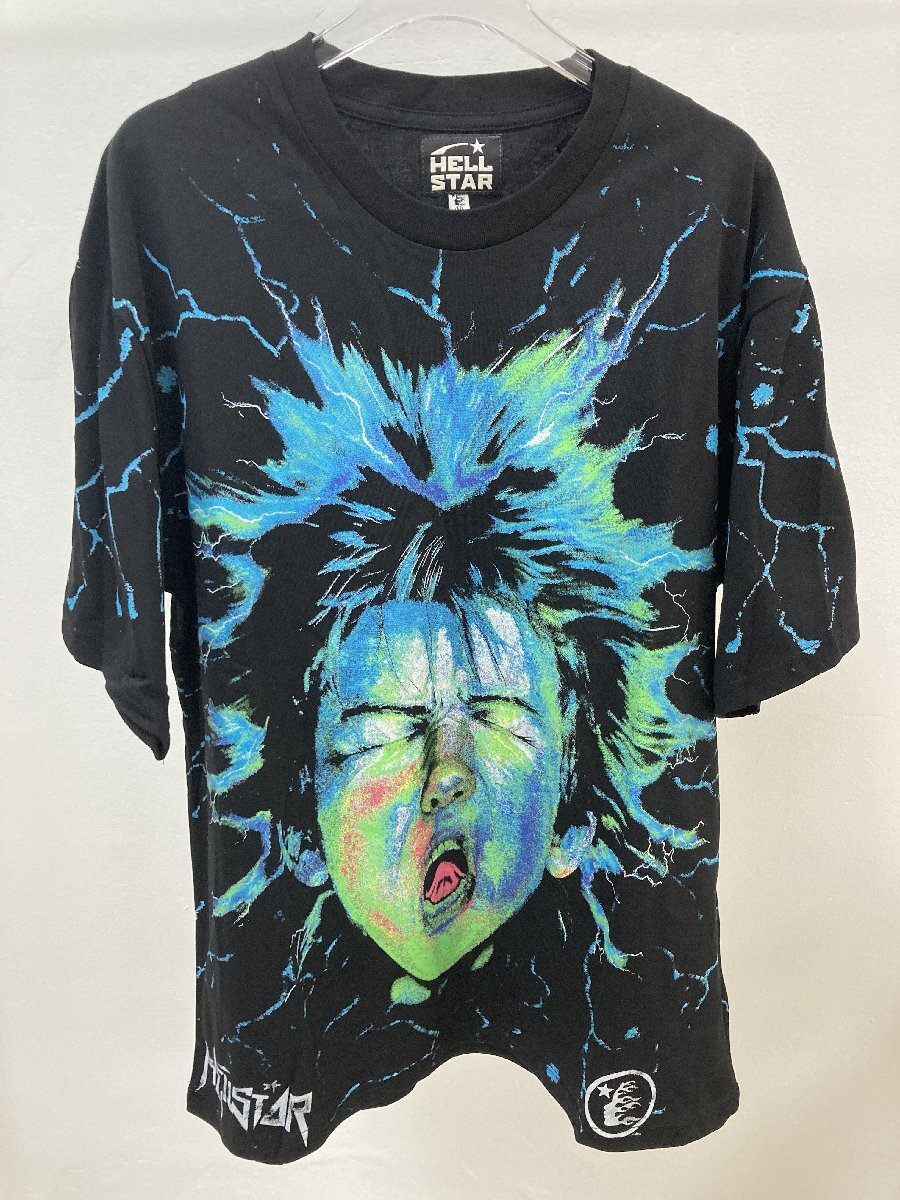 Hellstar ヘルスター Electric Kid T-Shirt Black 半袖 Tシャツ ブラック M 中古 TN 1_画像1