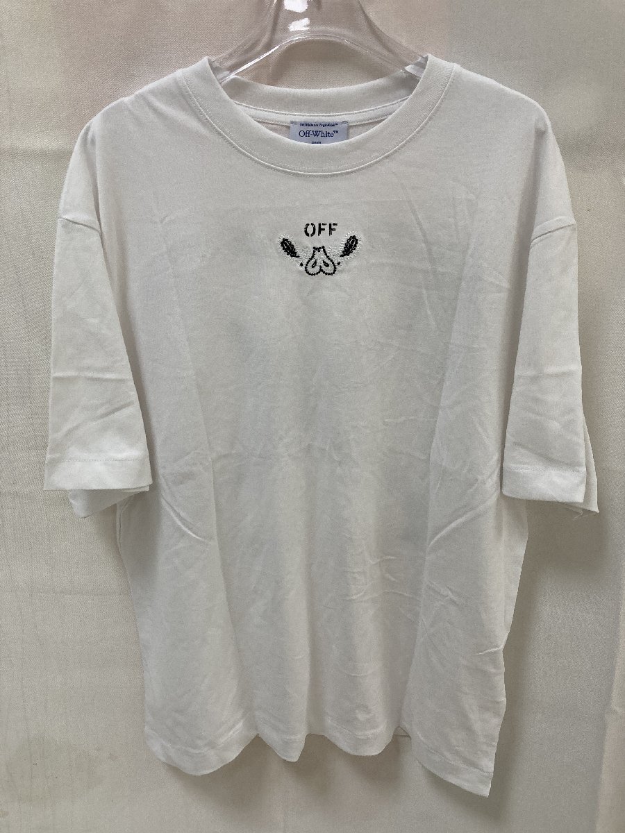 OFF-WHITE Plants Bandana 半袖 Tシャツ ホワイト M 中古 TN 1_画像3