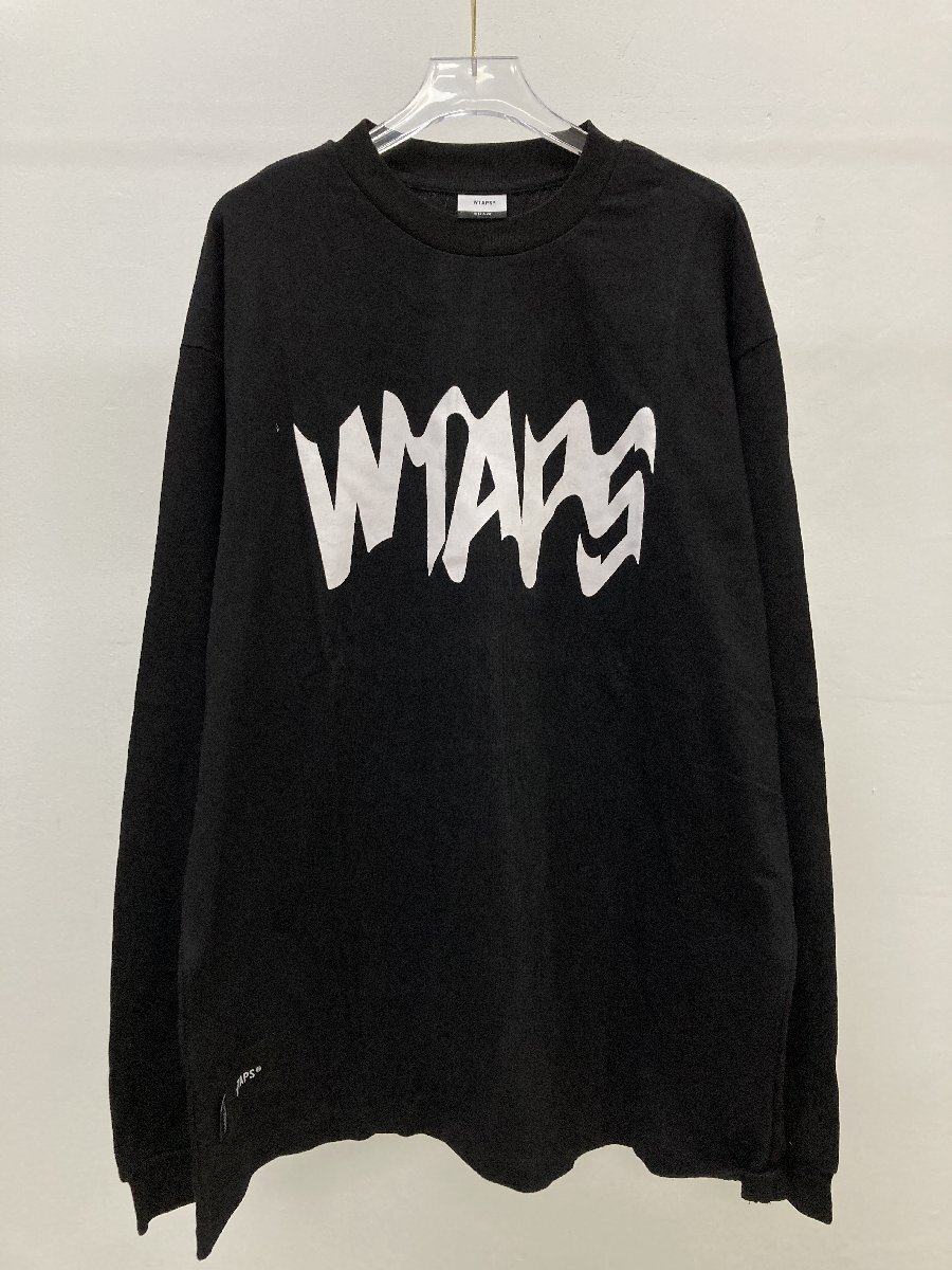 WTAPS QUAKE / LS / COTTON 23AW 長袖シャツ 長袖 ブラック 中古 サイズ２ TN 1_画像1