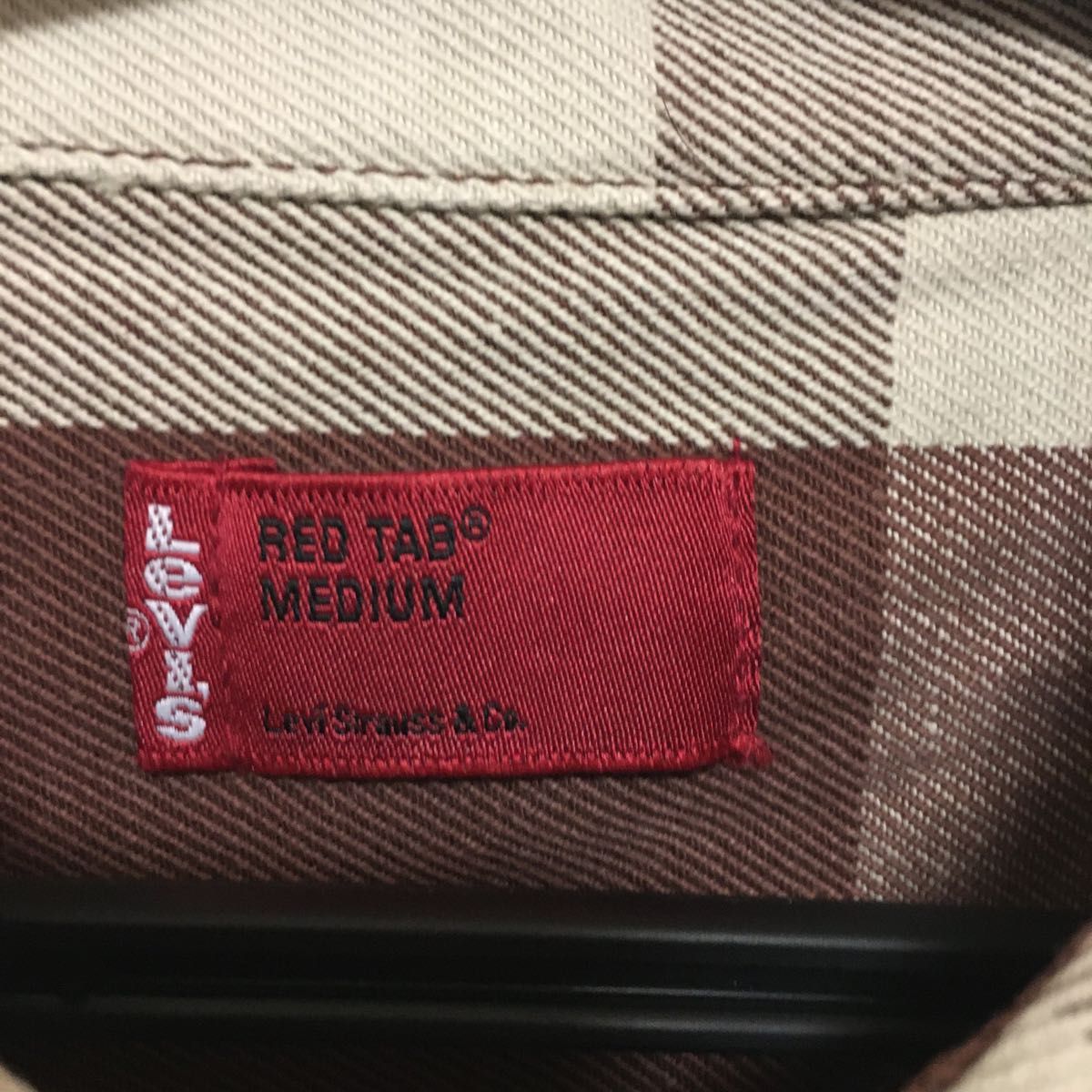 リーバイス レッドタブ Levi's RED TAB チェックシャツ　ワークシャツ　バッファローチェック