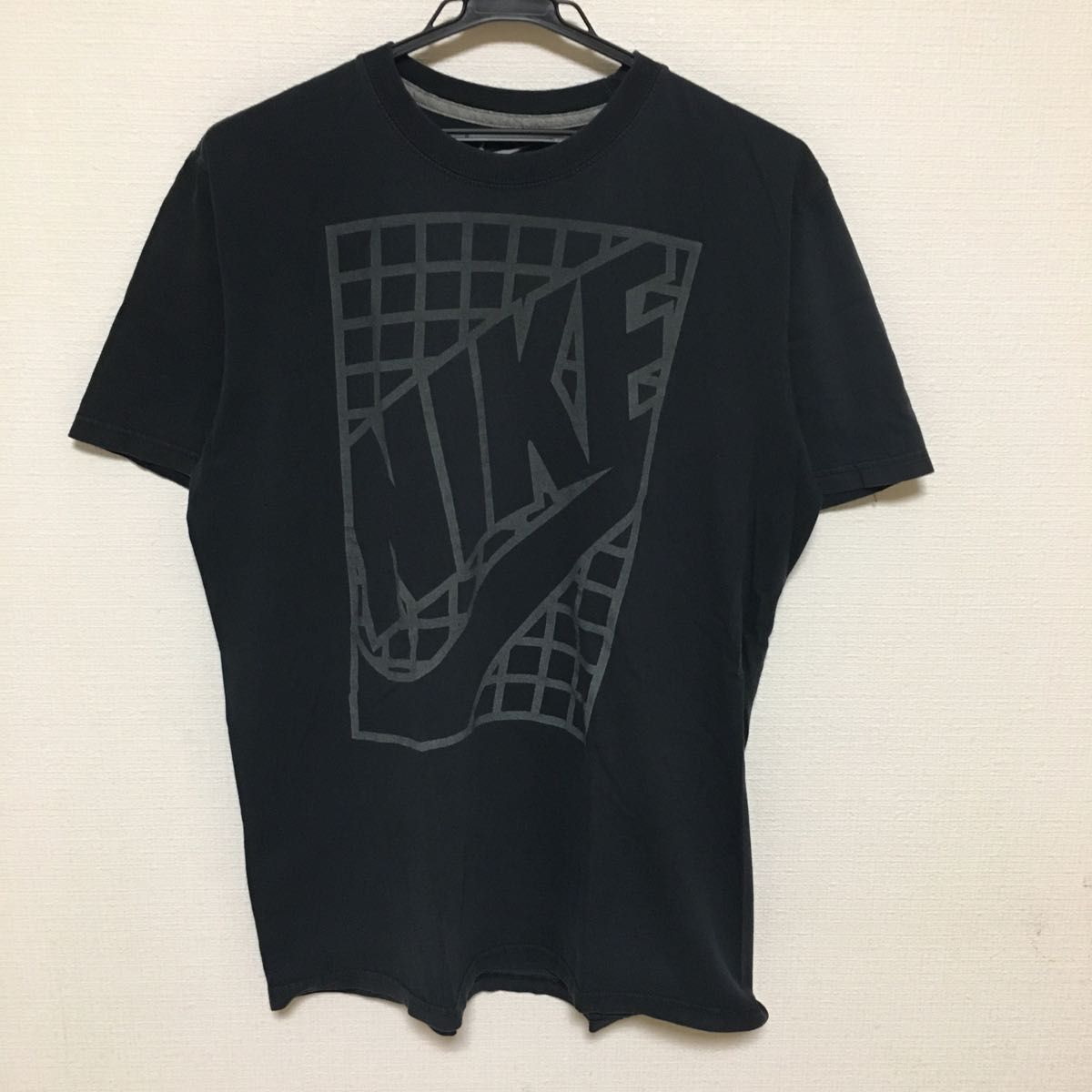 NIKE ナイキ　Tシャツ　ビックロゴ　USA アメリカ輸入　ビンテージ　L 黒 半袖