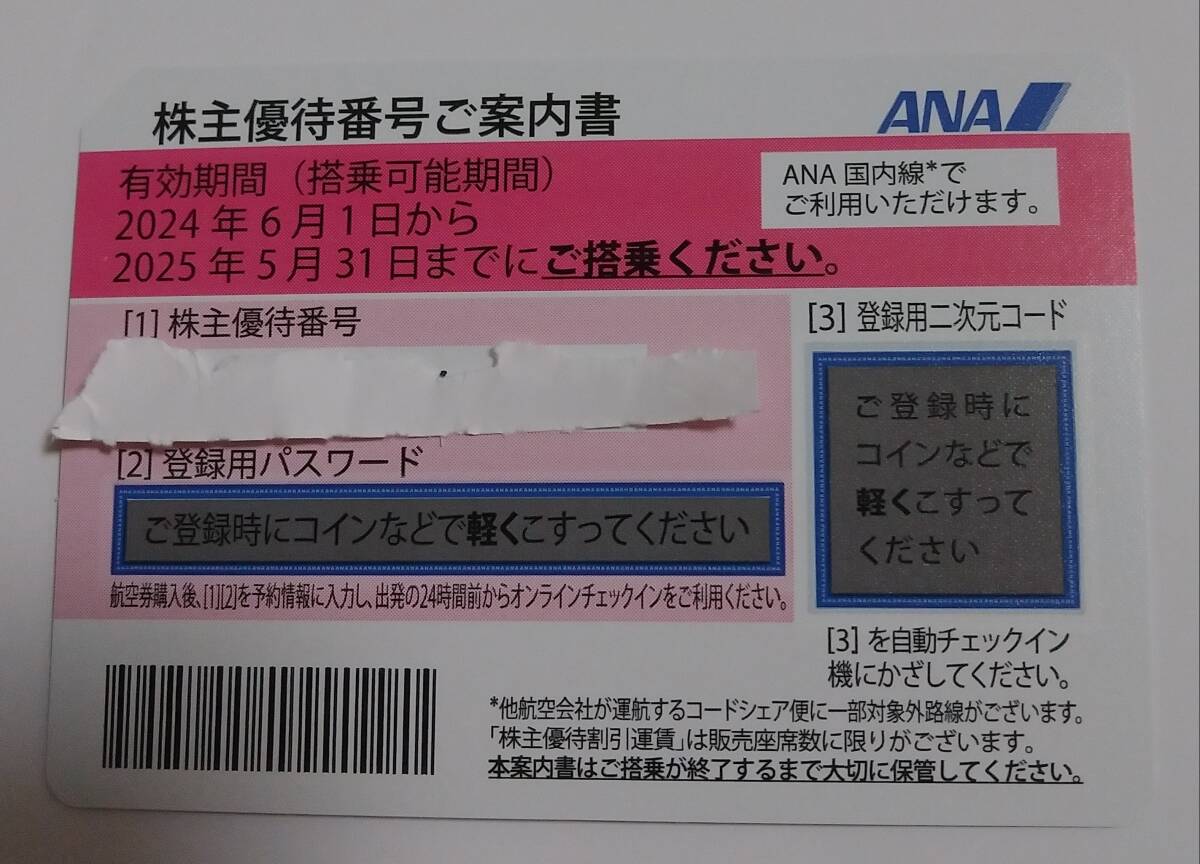 ANA全日空の株主優待割引券セット(送料無料)　最新_画像1
