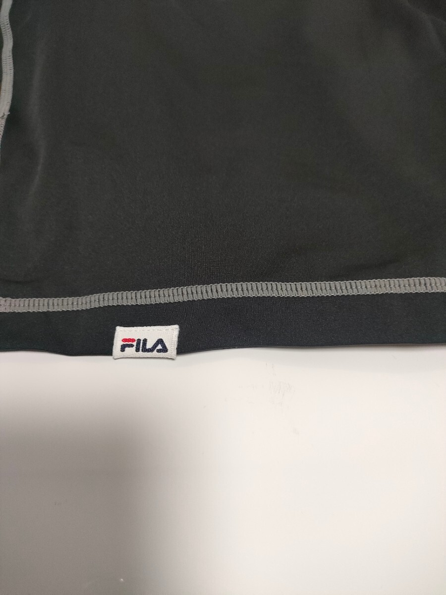 【FILA】レディース長袖ハイネック コンプレッション 吸水速乾ＵＶケア　L