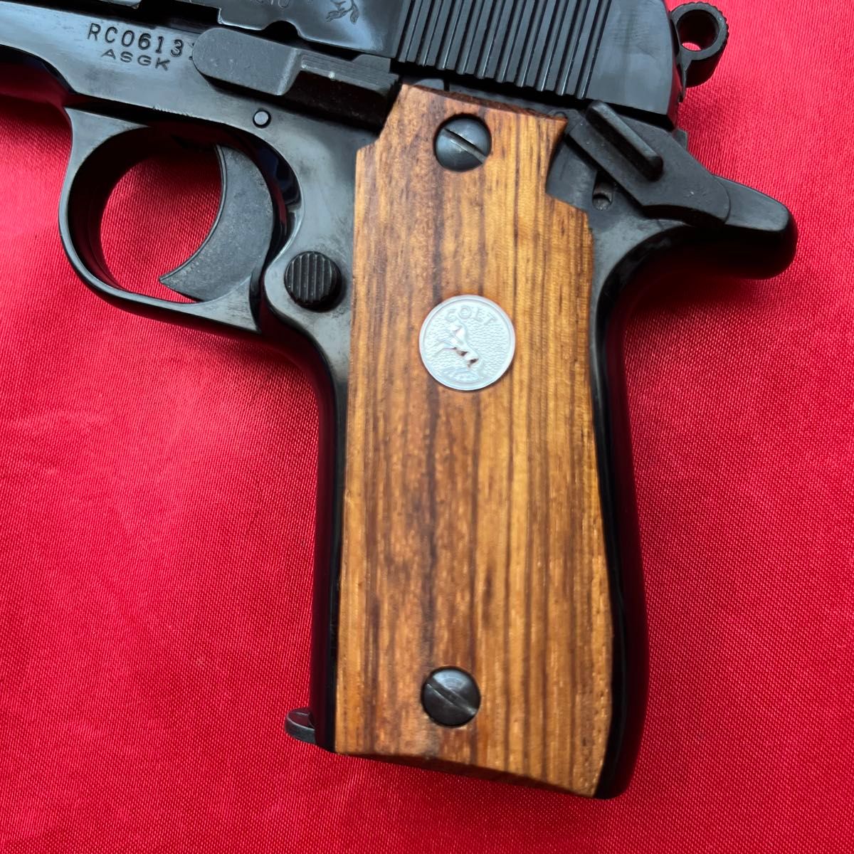 タナカ コルト380オート 木製グリップ ガスブローバック タナカ コルト380オート 木製グリップ ガスブローバック