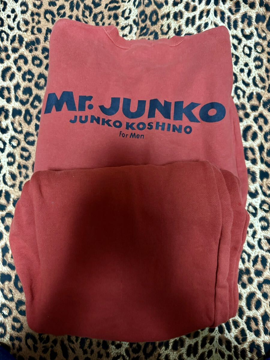 80s Vintage Mr.JUNKO sweat suit back print L size 