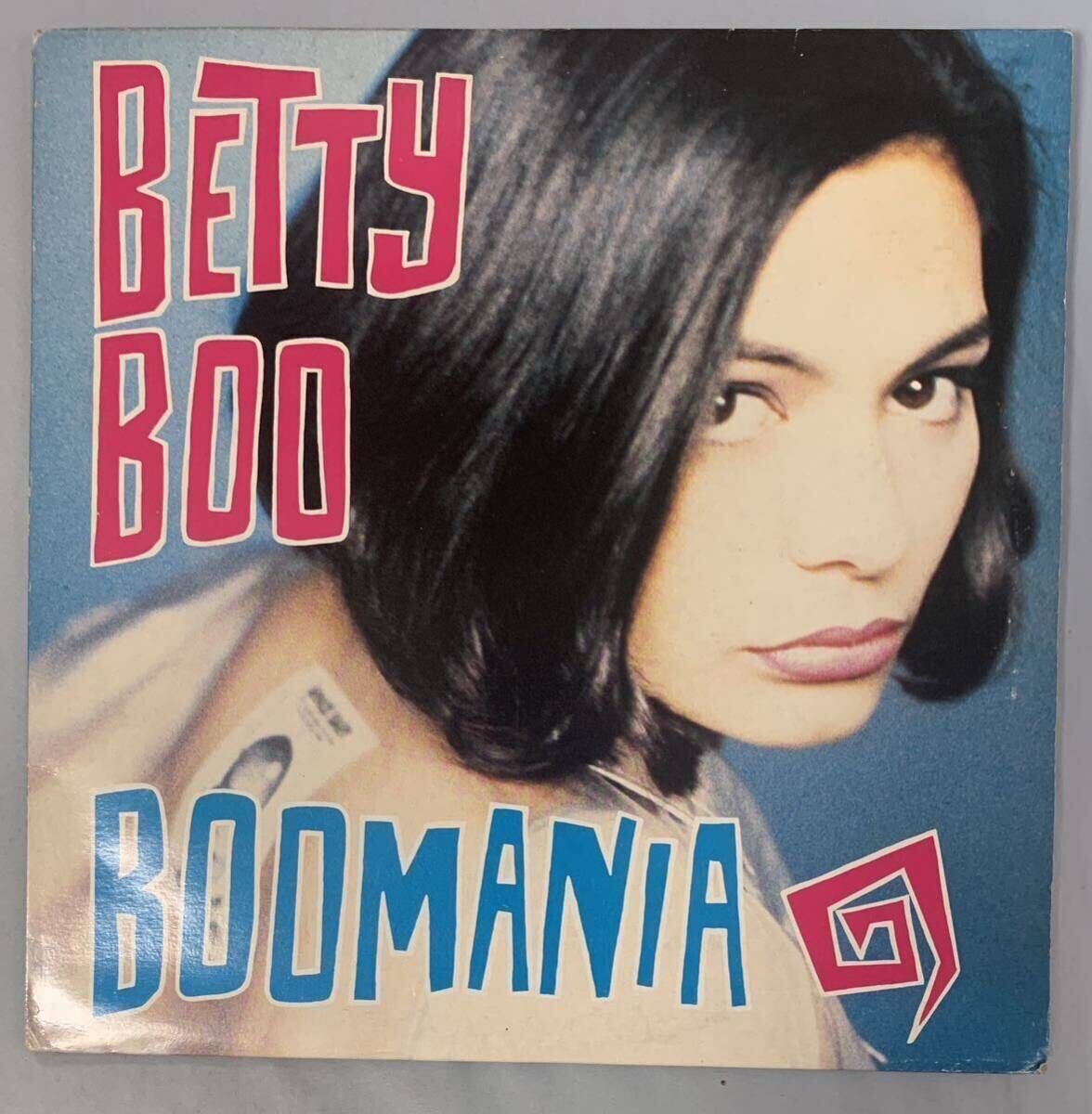 UKオリジナル盤LP Betty Boo Boomania Beatmasters William Orbit _画像1