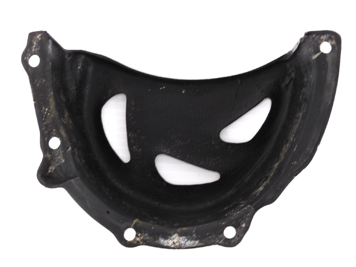 0[ appraisal A] TRIUMPH Daytona T595 real movement dry carbon sprocket cover Triumph Daytona