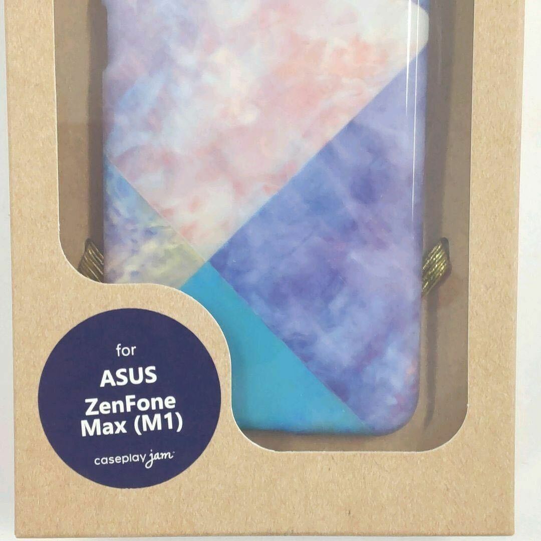 新品未使用　ASUS　ZenFone　MAX　朝焼けパステルパレット　スマホケース　android