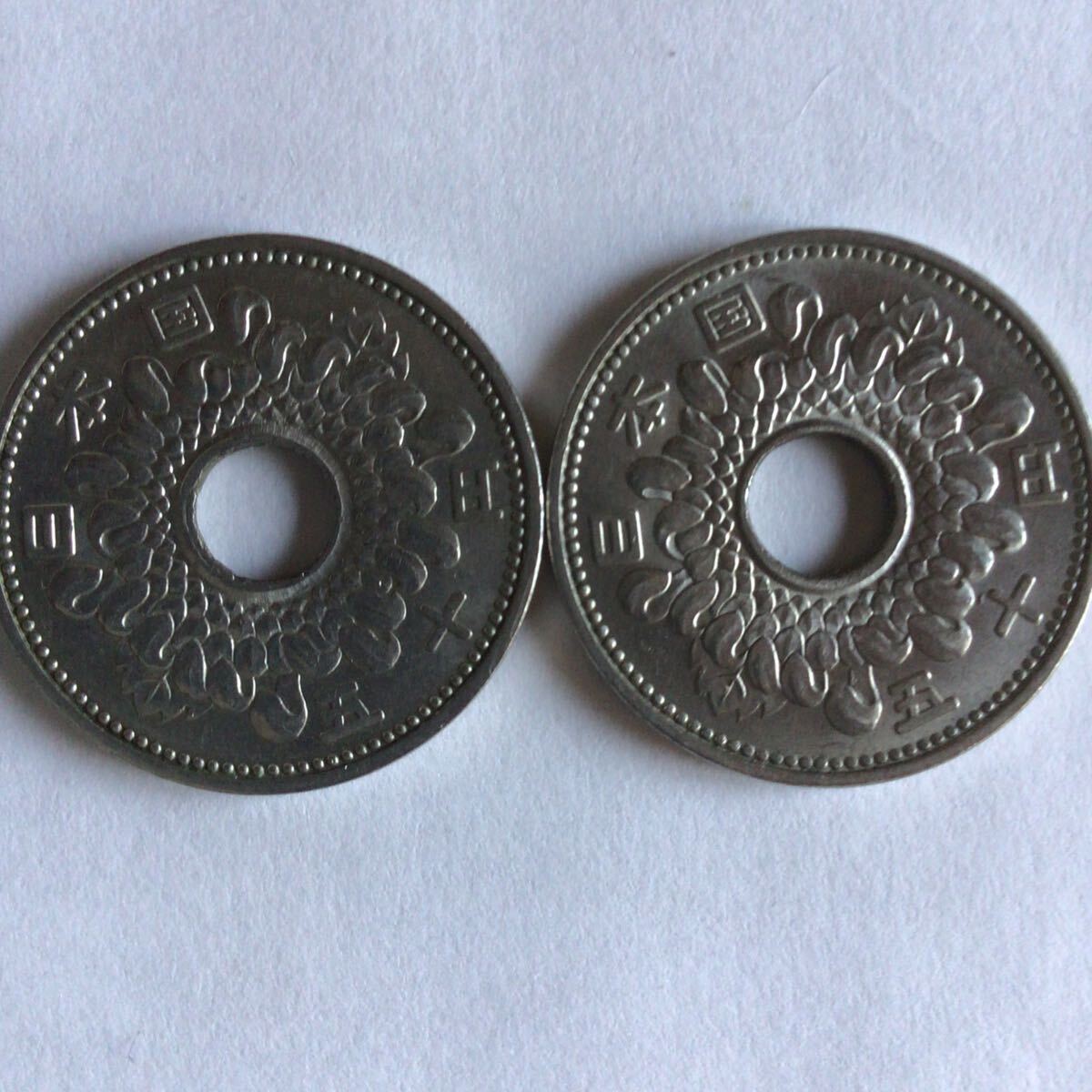 50円硬貨ギザ10円硬貨5円硬貨の画像5