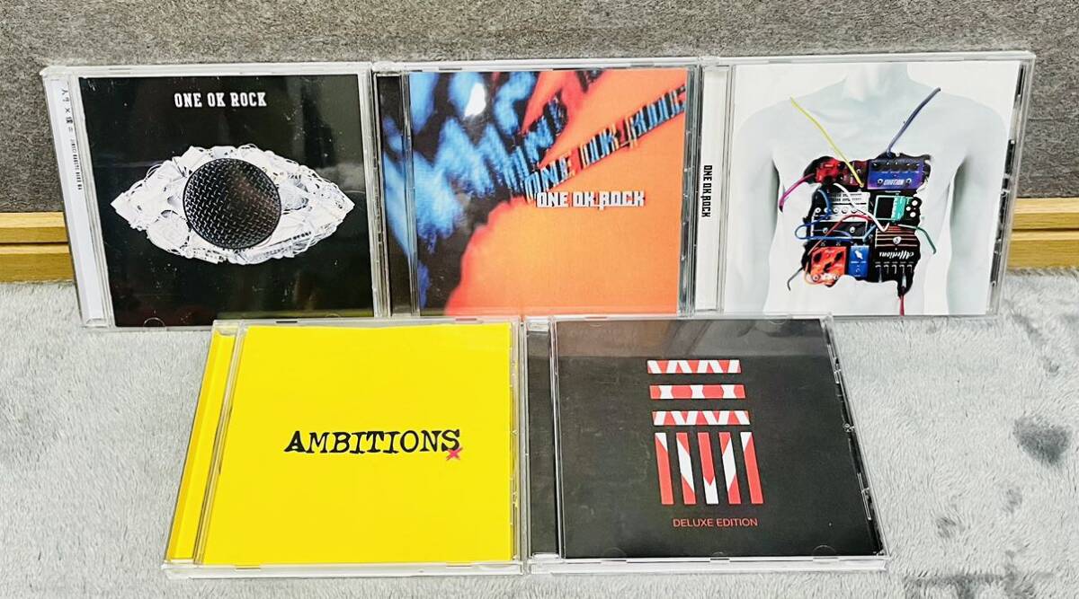 ≪送料無料≫ ONE OK ROCK CD アルバム 5枚セット 日本盤 & 輸入盤