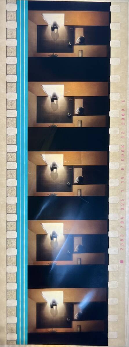 【即決】 エヴァンゲリオン 新劇場版 破 Blu-ray ＆ DVD 初回版 特典 フィルム シンジ ミサトの家を後にするシーン_画像1