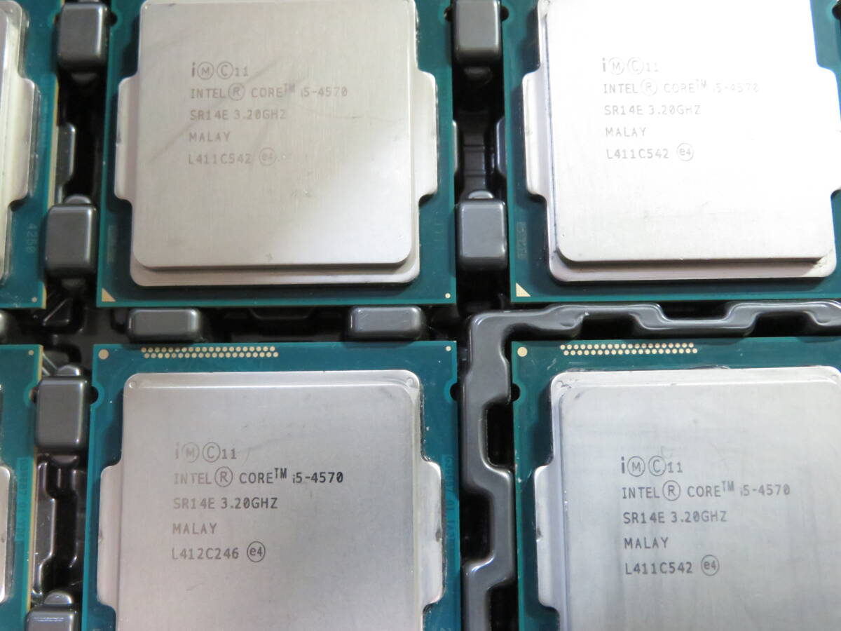 Intel Core i5-4570　3.20GHz LGA1150　中古品 12個セット(2)_画像3