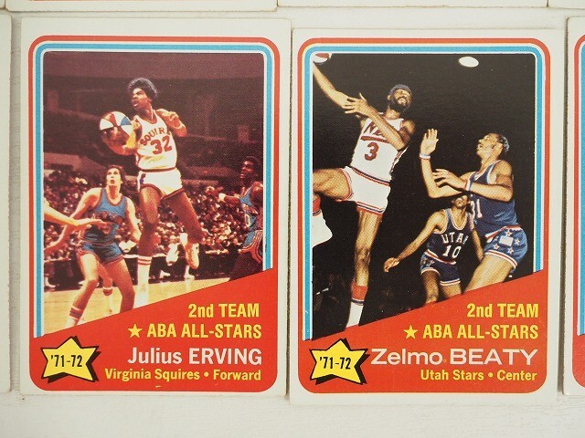 ABA 1972-73 Topps 10枚 #249-#258 ABA ALLSTARS BASKETBALL トップスカード バスケットボール 246aの画像5