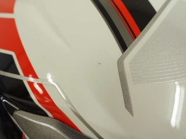 SHOEI Z-8 PROLOGUE Lサイズ 59cm(ホワイト/ブルー) B+COM付 ゼットエイト プロローグ フルフェイスヘルメット ショウエイ 256aの画像6