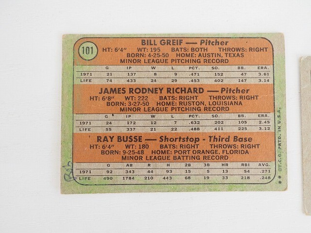 1972 Topps ROOKIE STARS 15種(20枚) MLB Baseball card 260a_画像8