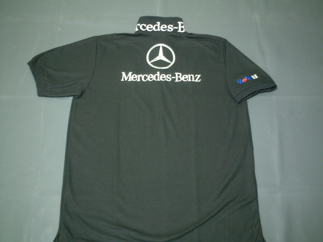 ★在庫一掃セールです★送料無料★必見★ＭｅｒｃｅｄｅｓーＢｅｎｚ★素敵～で★お洒落～で★綺麗～な★ポロシャツ★ブラック★M★新品★_画像3