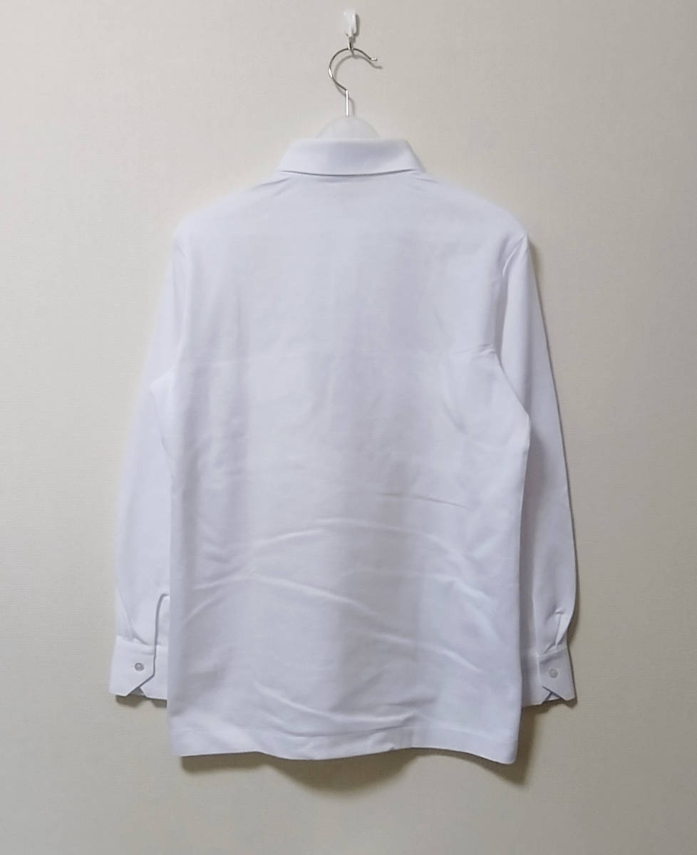 【新品タグ付】ARAMIS ダブル刺繍 長袖ポロシャツ Lサイズ 日本製 アラミス_画像2