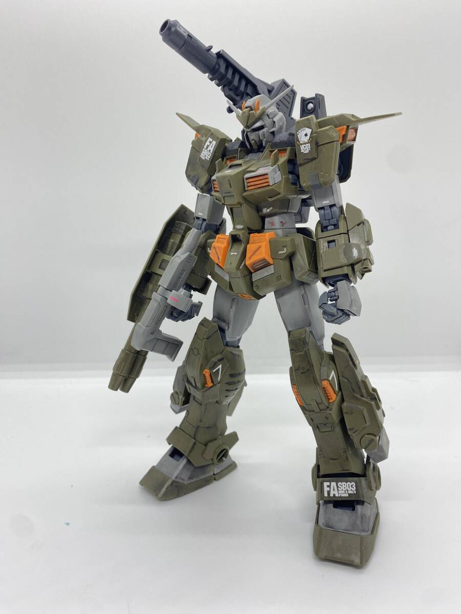 ＭＧ 1/100 ガンダムストームブリンガー Ｆ.Ａ.（フェイタル・アッシュ）　部分塗装完成品_画像1