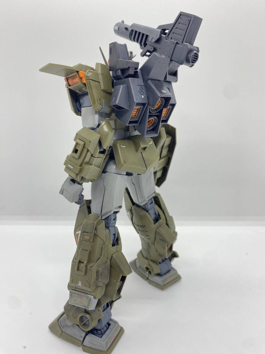 ＭＧ 1/100 ガンダムストームブリンガー Ｆ.Ａ.（フェイタル・アッシュ）　部分塗装完成品_画像5