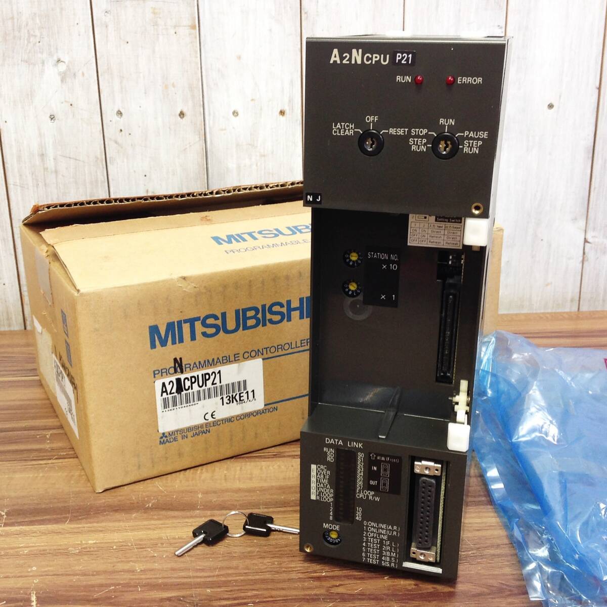 【AH-05911】中古品 MITSUBISHI 三菱電機 CPUユニット A2NCPUP21_画像1