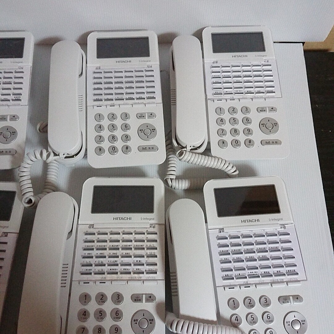 HITACHI(日立) ビジネスホン 36ボタン電話機 ET36Si-SDW 8台セット_画像2