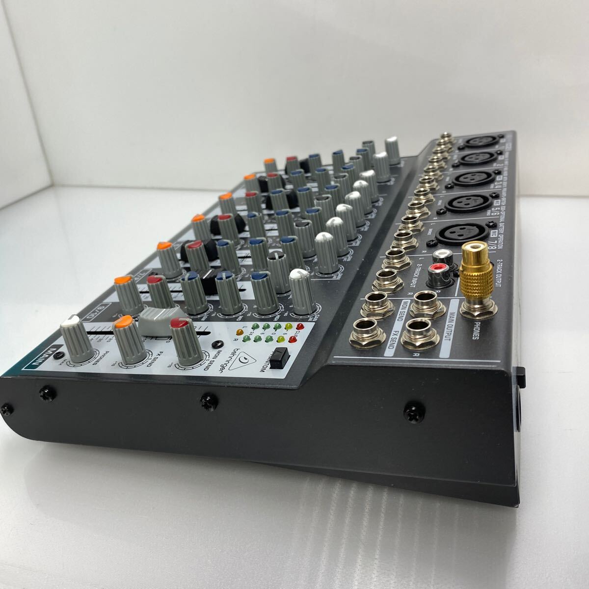 H2-2-050804 BEHRINGER XENYX 1002B Behringer 10ch analog mixer AC adaptor attaching operation goods present condition goods 