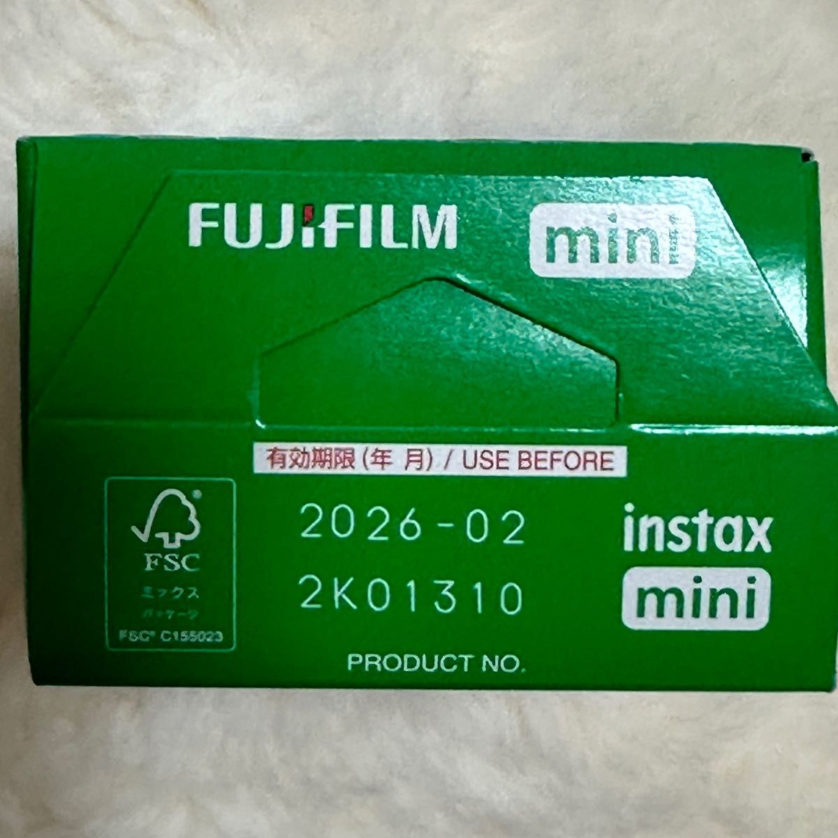 富士フィルム チェキ カラー チェキフィルム 20枚 instax mini JP2