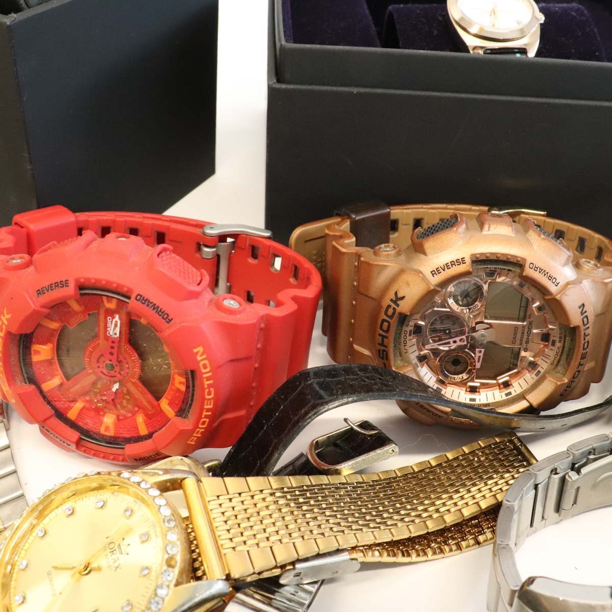 ジャンク時計☆カシオ G-SHOCK,ラドー,ダンヒル,D&G,ポールスミス他 レディース メンズ腕時計※動作未確認◆おたからや【M-A72926】_画像4