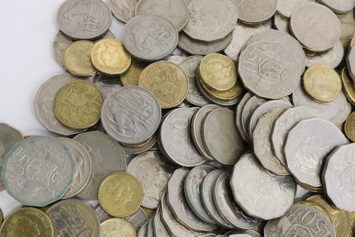オーストラリアコインおまとめ 計290枚【約3.30kg(ビニール袋含む)】◆おたからや【x-A69300】_画像6