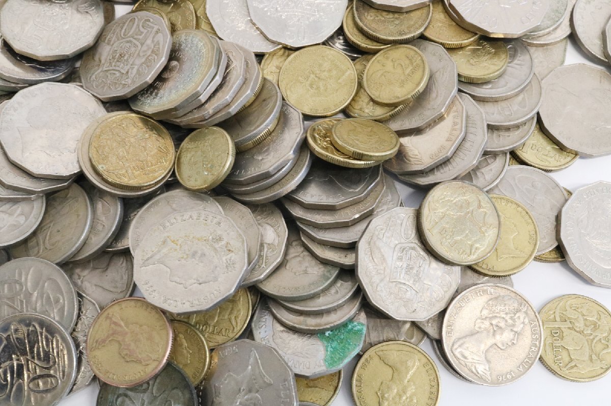 オーストラリアコインおまとめ 計290枚【約3.30kg(ビニール袋含む)】◆おたからや【x-A69300】_画像3