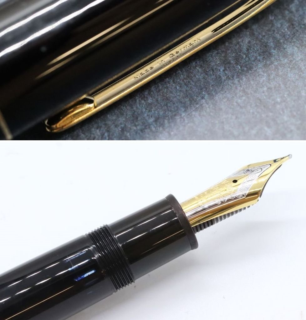 ( pen .Au750) MONTBLANC Montblanc fountain pen Meister shute.kNo.149 total 1 pen case attaching * writing brush chronicle not yet verification *.. from .[Y-A50379] including in a package -2
