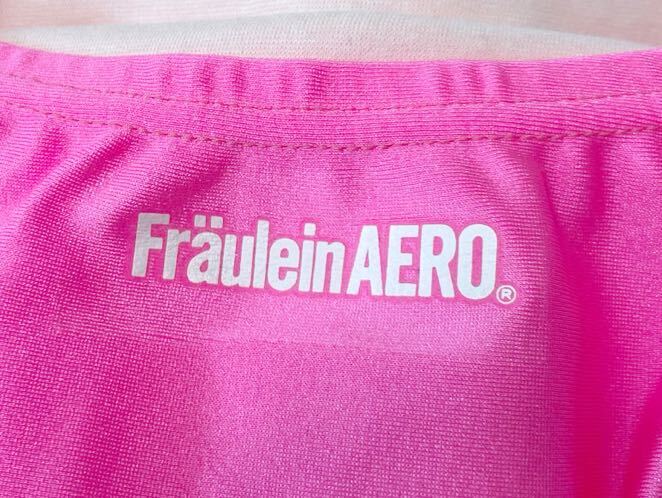 Fraulein AERO フロイラインエアロ エアロビクス ダンス Tバック型 ハイレグ レオタード ピンク サイズFREEの画像3