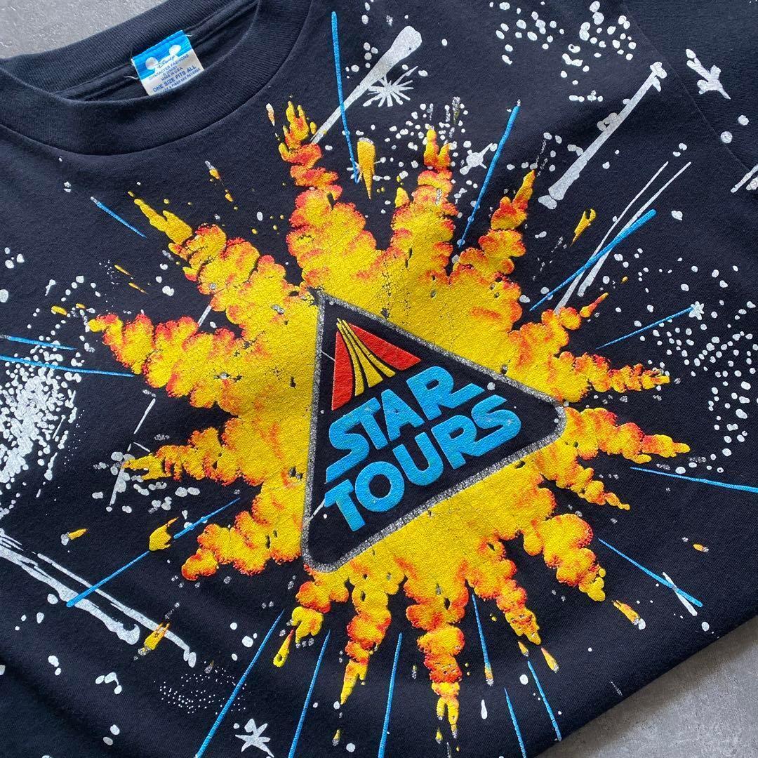 80s 90s ビンテージ USA製 Disney STAR TOURS スター ツアーズ 80s 90s ビンテージ USA製 Disney STAR TOURS スター ツアーズ