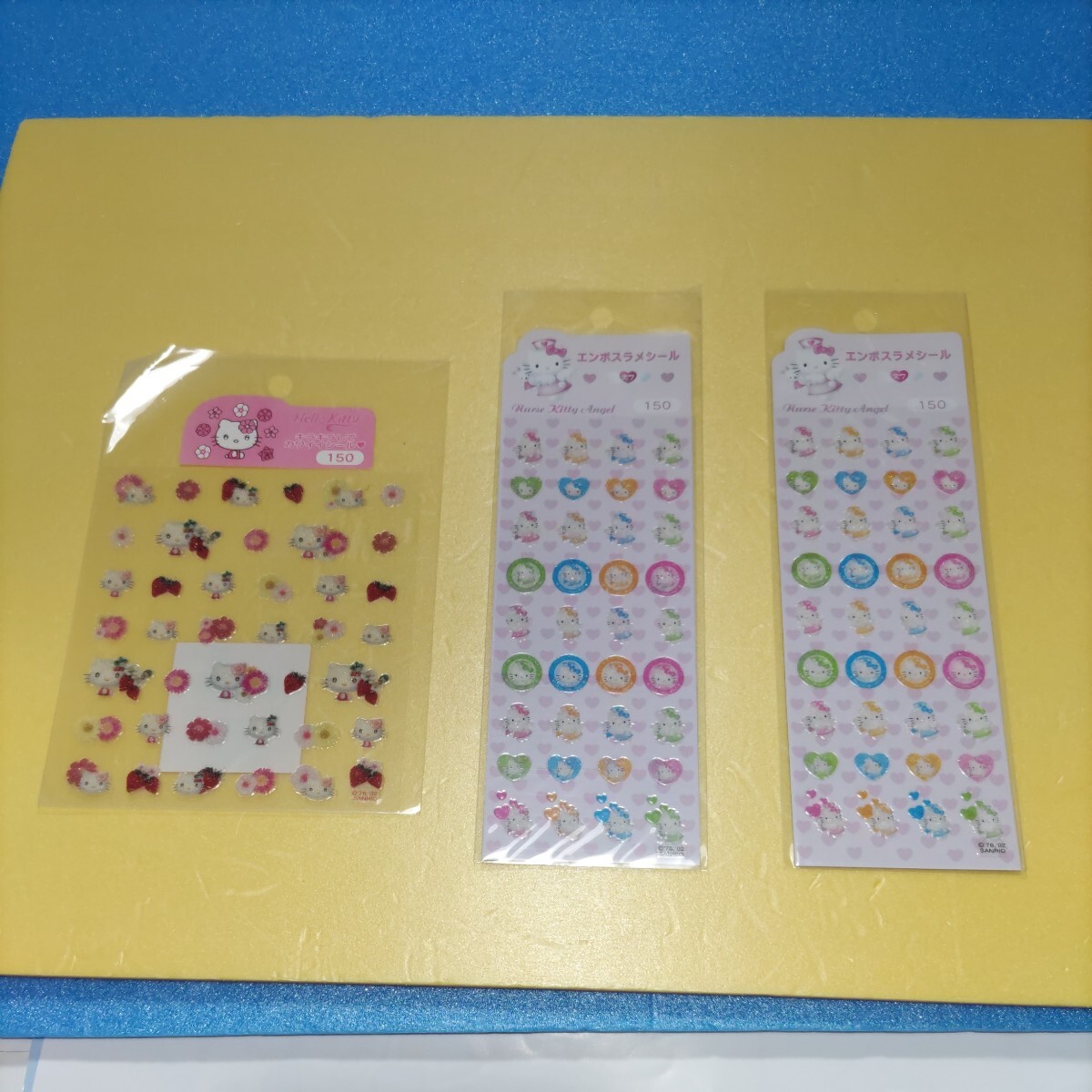  Hello Kitty goods ( rose seal, seal 7 sheets, memo pad 2 kind, memory pad, extra. seal ) Sanrio 