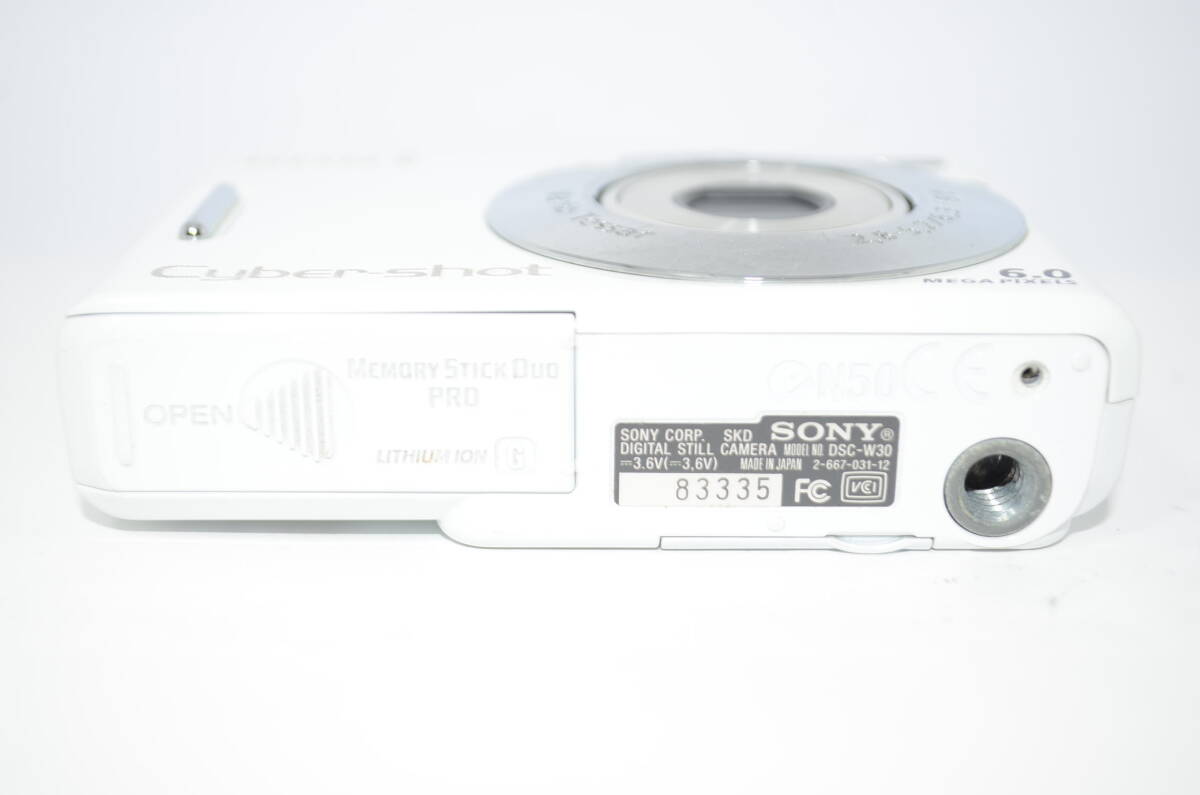 【外観並級】SONY Cyber-shot DSC-W30 コンパクト デジタルカメラ　#s6197_画像5