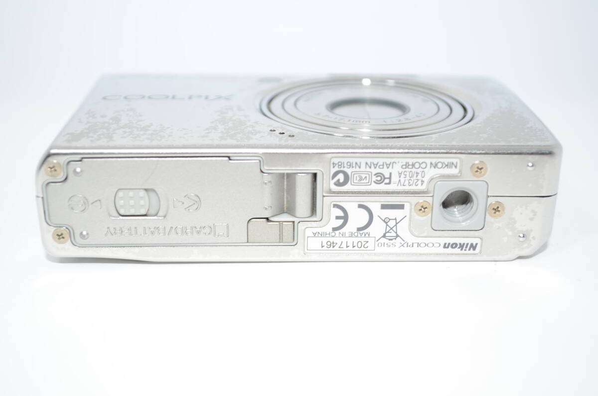 【外観並級】Nikon COOLPIX S510 コンパクトデジタルカメラ　#s6212_画像5