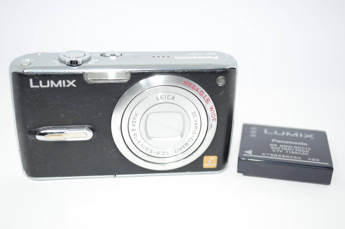 【外観並級】Panasonic パナソニック LUMIX DMC-FX07 コンパクトデジタルカメラ　#s6227_画像1