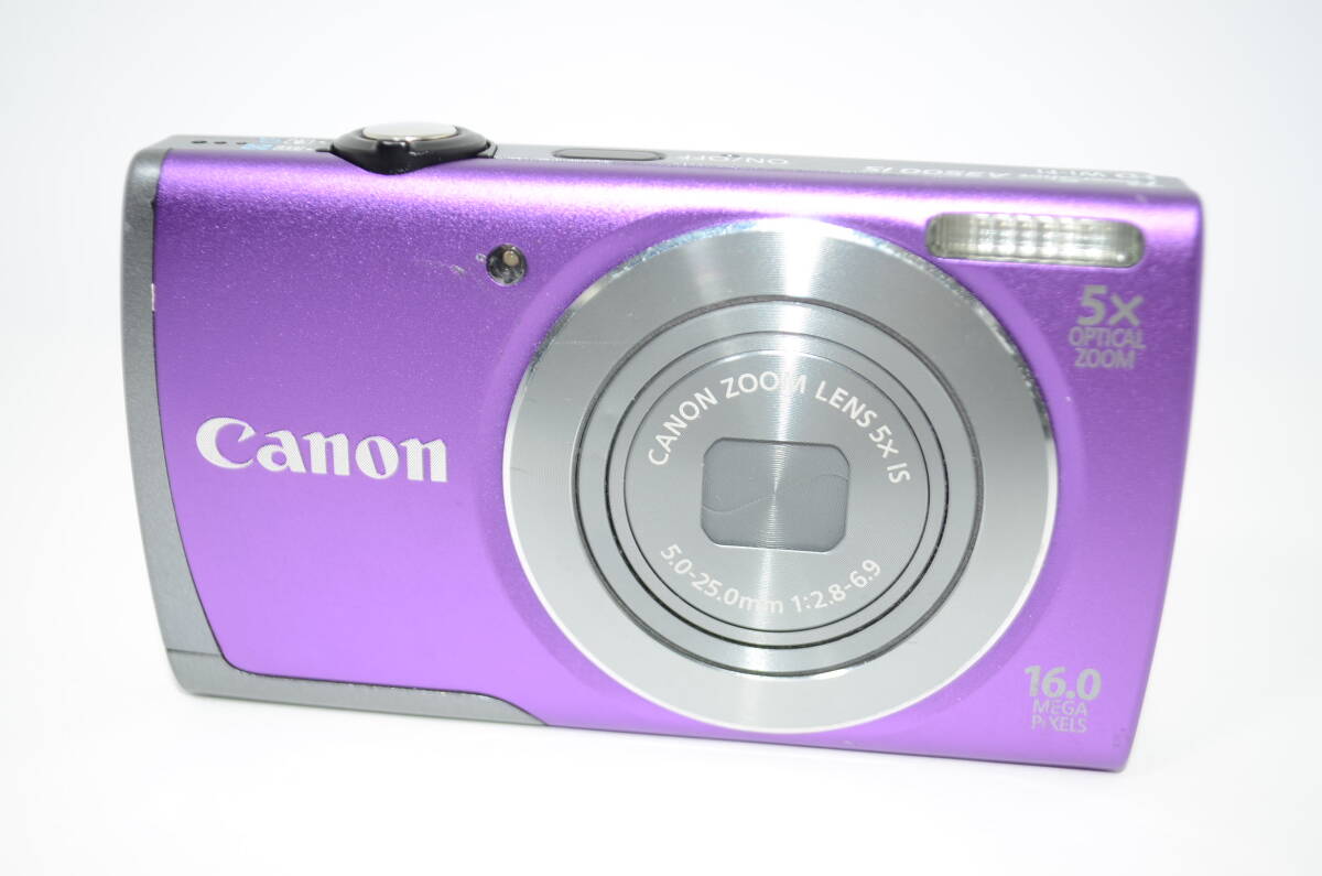 【外観並級】Canon キヤノン PowerShot A3500 IS コンパクトデジタルカメラ　#s6288_画像2
