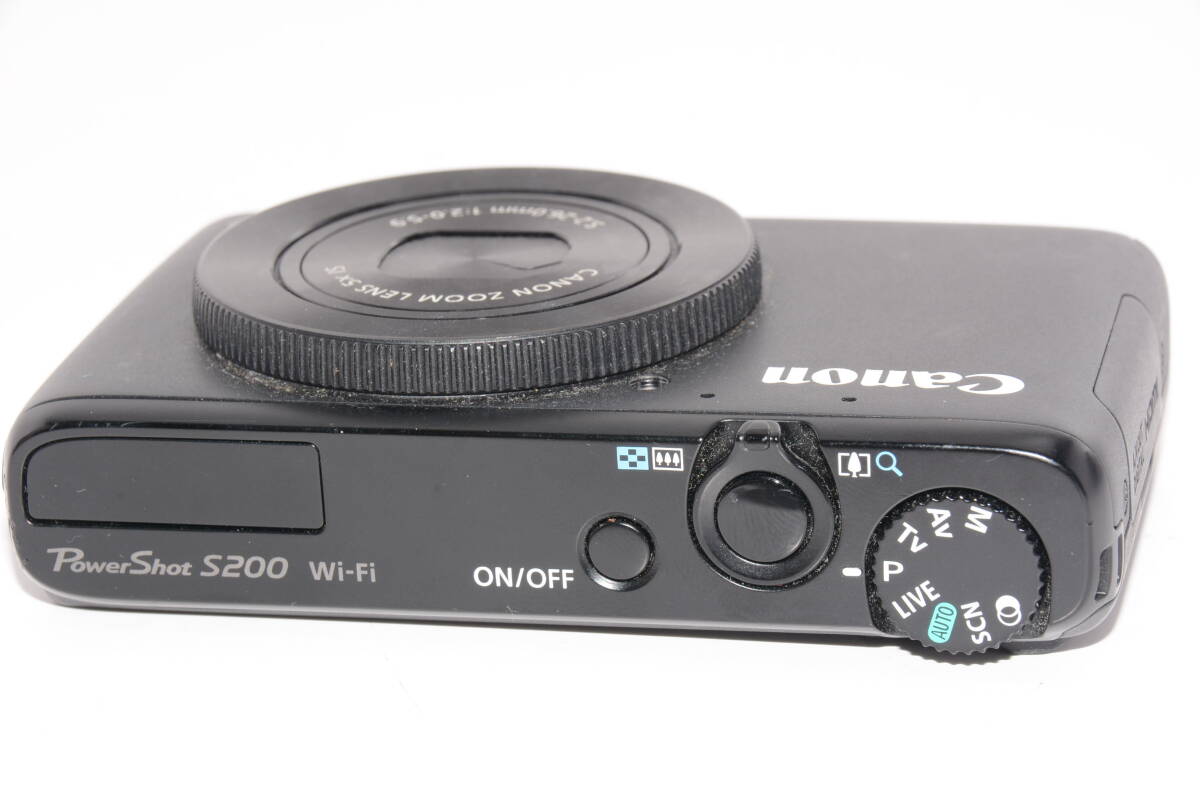 【外観特上級】Canon キャノン PowerShot S200 デジタルカメラ #s6107の画像3