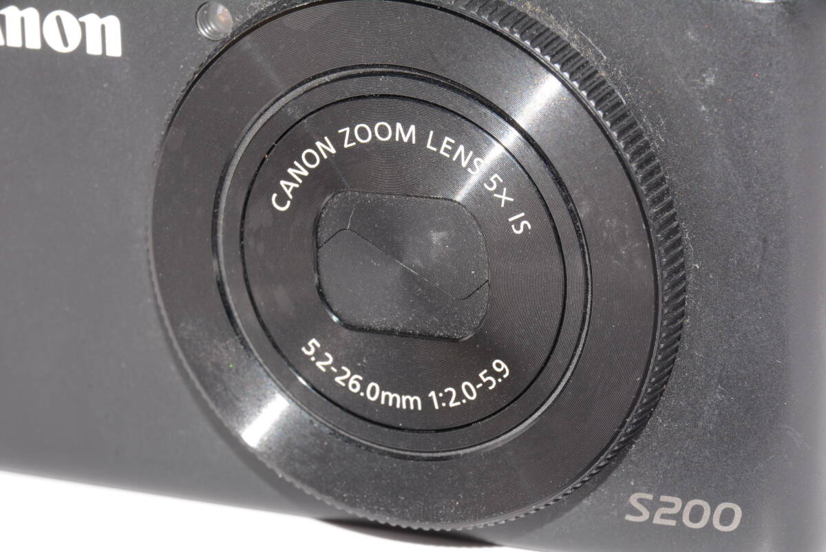 【外観特上級】Canon キャノン PowerShot S200 デジタルカメラ #s6107の画像5