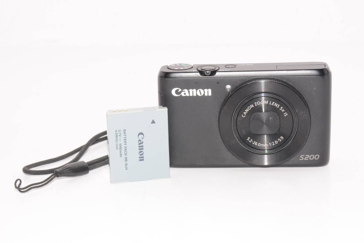 【外観特上級】Canon キャノン PowerShot S200 デジタルカメラ #s6107の画像6
