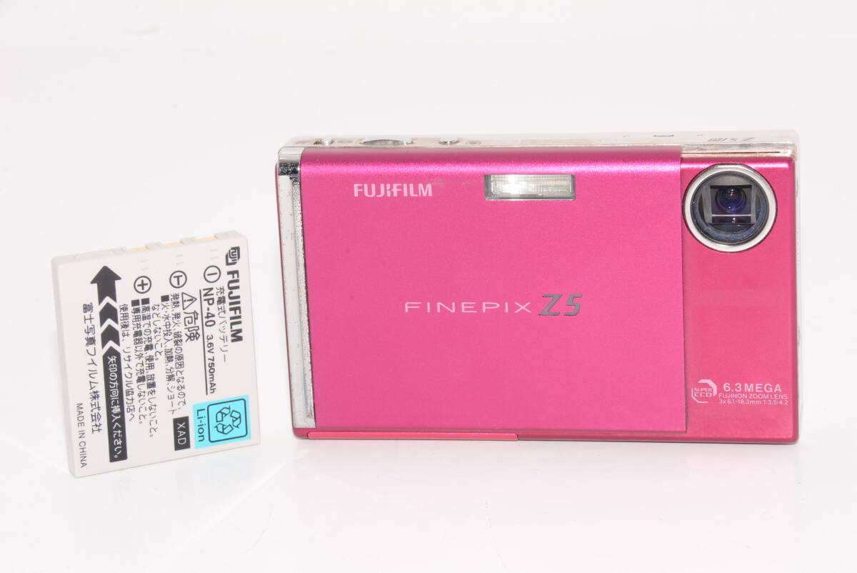 【外観特上級】FUJIFILM 富士フイルム FinePix Z5fd コンパクトデジタルカメラ #s6524の画像6